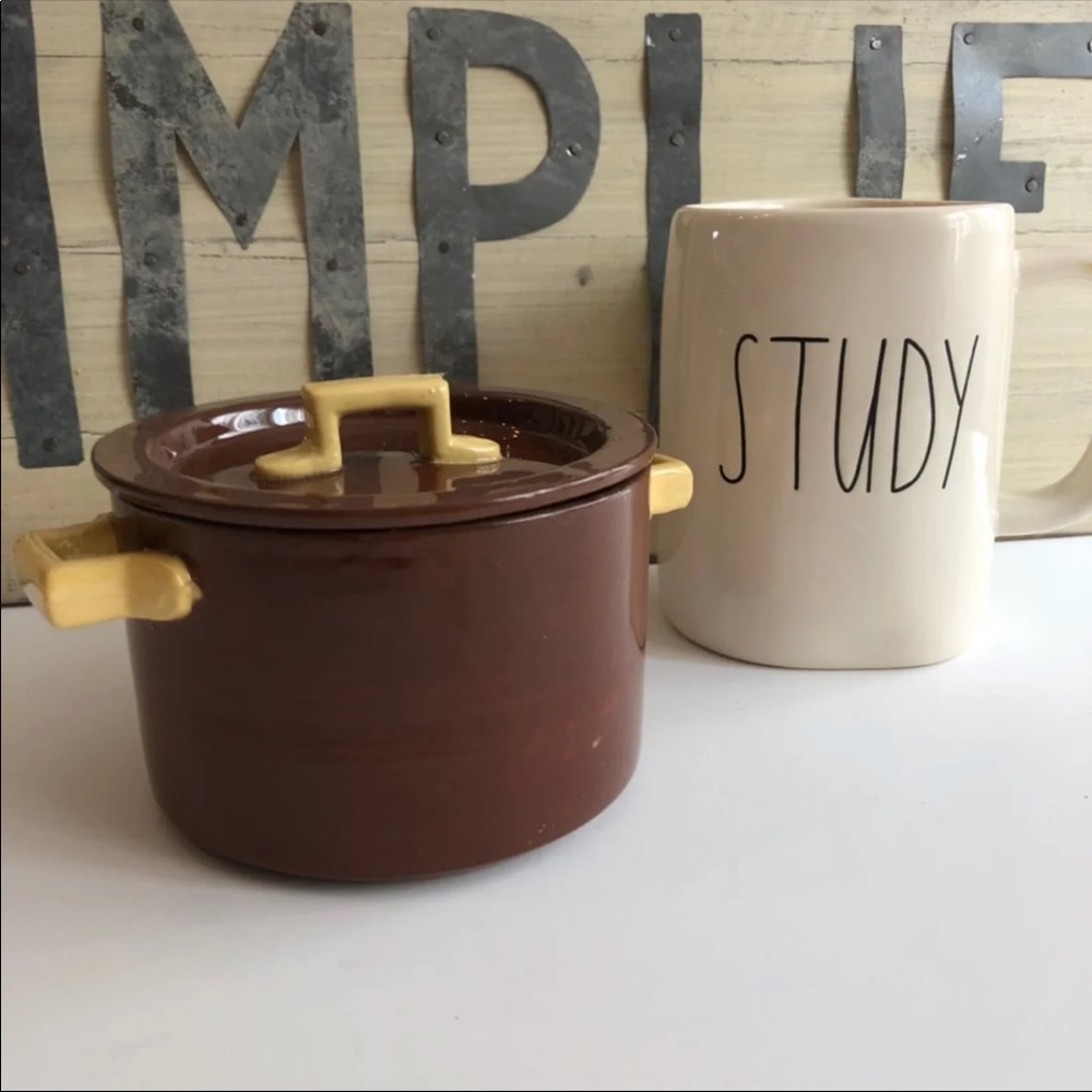 Vintage French Fois Gras Pottery Pot